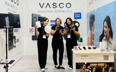 Am prezentat translatoarele Vasco la Tourism Expo Japan 2024